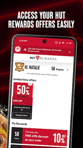Descarga Pizza Hut KWT: Pide tu Pizza Favorita Online Fácil - Screenshot 3
