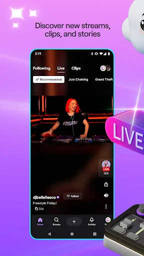 Descargar Twitch APK: Streaming en Vivo y Gaming – Gratis - Screenshot 1