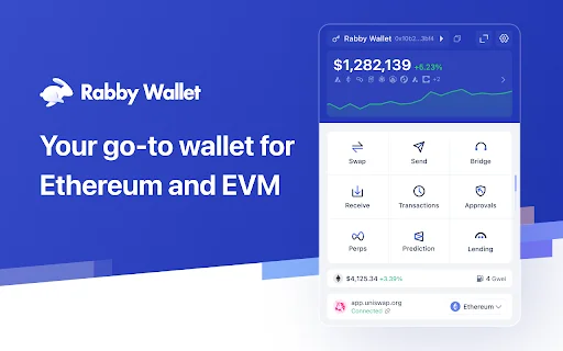 Rabby Wallet: La Mejor Billetera EVM para DeFi – Descarga Ahora - Screenshot 1