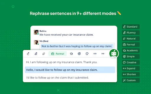 QuillBot: Corrector y Redactor IA – Mejora tu Escritura Gratis - Screenshot 3