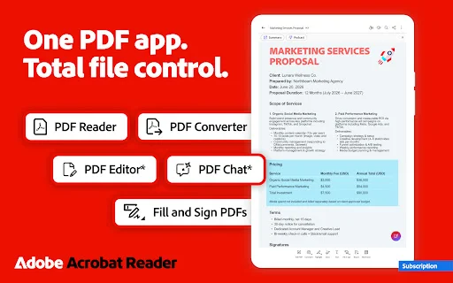 Adobe Acrobat Reader: Edita y Gestiona tus PDFs Gratis - Screenshot 9
