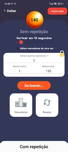 Sorteador: Haz sorteos, rifas y números aleatorios – Descarga - Screenshot 6