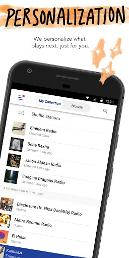 Descargar Pandora Music & Podcasts – Escucha Radio Personalizada - Screenshot 2