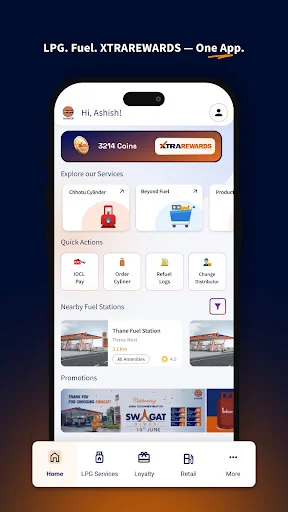 Descargar IndianOil ONE App – Gestión de Energía y Gas - Screenshot 2