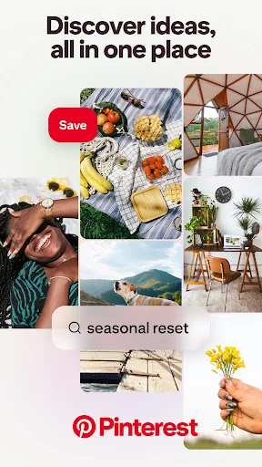Descargar Pinterest APK Gratis – Encuentra Inspiración Creativa - Screenshot 1