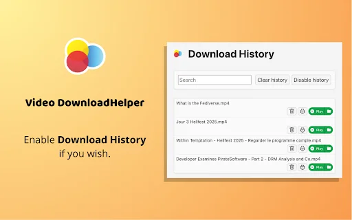Video DownloadHelper: Descarga Videos de la Web Fácil y Rápido - Screenshot 5