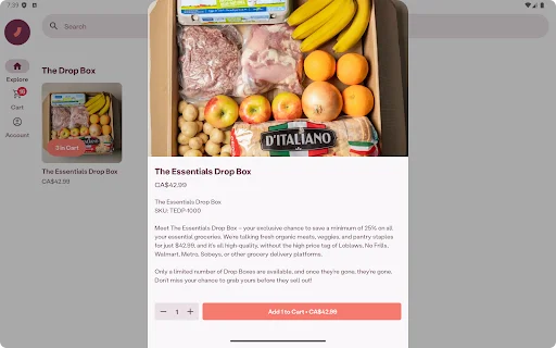 Descarga Tre’dish Groceries: Ahorra miles en tus compras de comida - Screenshot 12