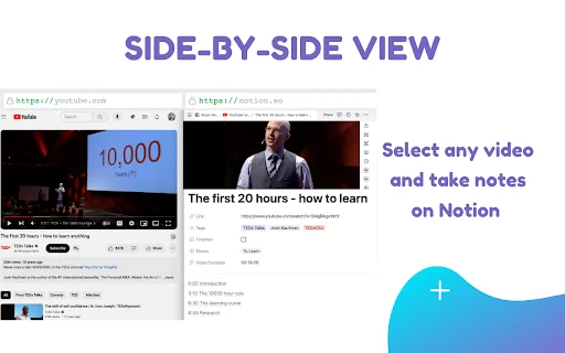 Snipo: Toma Notas de YouTube a Notion | Extensión Educativa - Screenshot 2