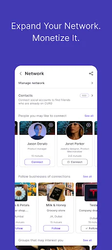 Descargar CURD: Socialmedia. Marketplace – Red de Referencias - Screenshot 7