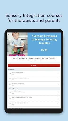 Descarga Sensory Integration Education – App de Aprendizaje SIE - Screenshot 9