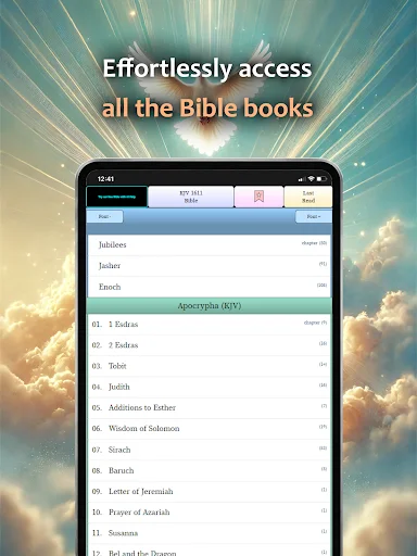 Jubilees, Jasher, Enoch y Biblia KJV – Descarga la App Completa - Screenshot 13