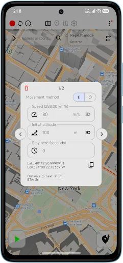 Fake GPS & Joystick – FGPS: Cambia tu ubicación fácilmente - Screenshot 5