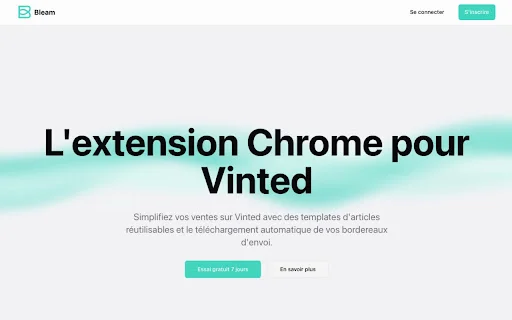 Bleam: El Asistente Definitivo para Vinted – Automatiza tus Ventas - Screenshot 1