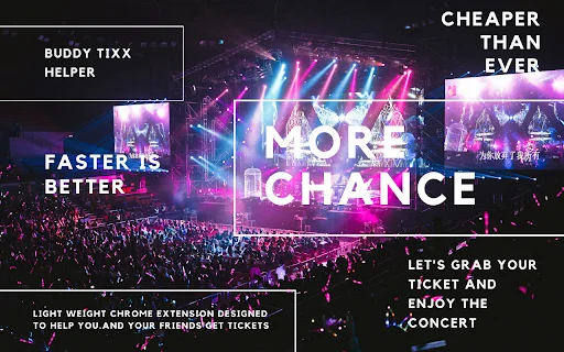 BuddyTixx: El Asistente Definitivo para Comprar Entradas en TTM - Screenshot 1