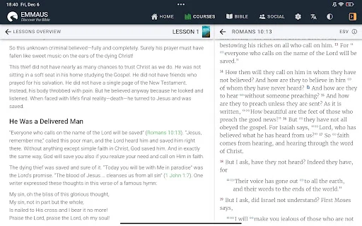 Descarga EMMAUS: Biblia y Cursos – Aprende la Biblia hoy mismo - Screenshot 11
