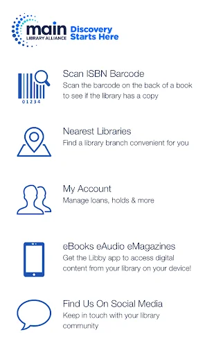 Descargar MAIN Library Alliance (NJ) – Acceso a Libros y Recursos - Screenshot 1