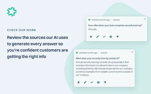 Conveyor: Automatiza tus Cuestionarios de Seguridad con IA - Screenshot 3