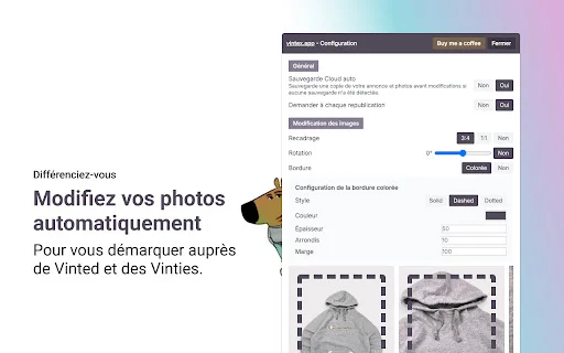 Vintex: Automatiza tus ventas en Vinted y ahorra tiempo – Descargar - Screenshot 3