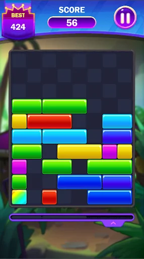Descarga Falling Puzzle – Falling Block | El Mejor Juego de Bloques - Screenshot 2