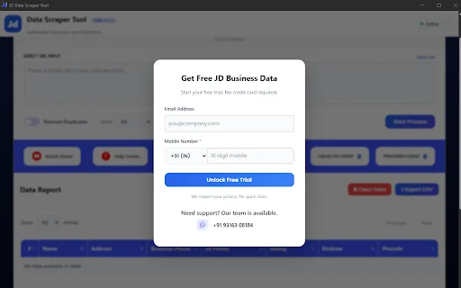 JD Data Scrapper Tool: Extrae datos de JD de forma rápida y fácil - Screenshot 5