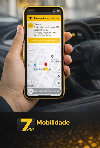 Descarga 7 Mobilidade – Passageiros: Viajes Rápidos y Seguros - Screenshot 3