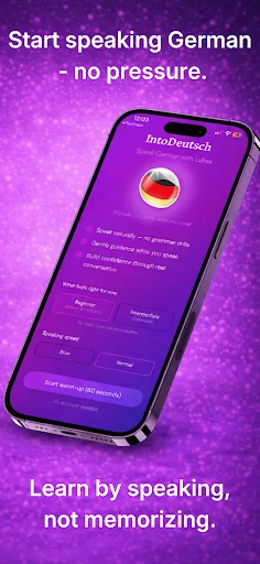 Descarga IntoDeutsch: Deja de estudiar y empieza a hablar alemán - Screenshot 1