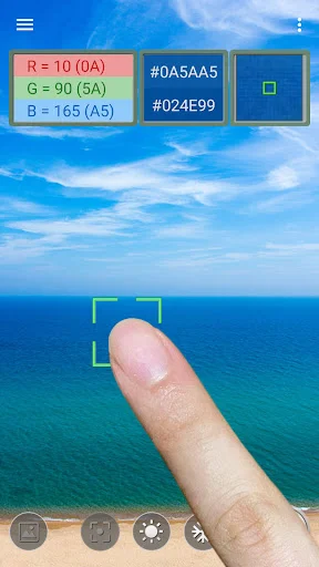Color Picker: Obtén códigos RGB desde tu cámara – Descarga Gratis - Screenshot 2