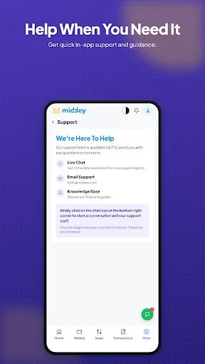 Descarga Middey: Tu Billetera Crypto y Finanzas Todo en Uno - Screenshot 7
