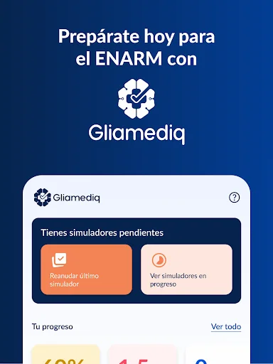 Descarga Gliamediq: Simulador ENARM – Estudia y Especialízate - Screenshot 9