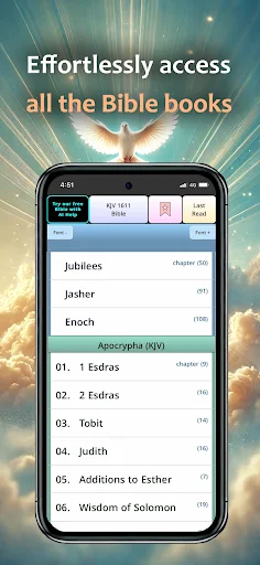Jubilees, Jasher, Enoch y Biblia KJV – Descarga la App Completa - Screenshot 3