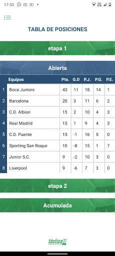 Descarga TacticApp: Gestiona tus Torneos Deportivos Fácilmente - Screenshot 13