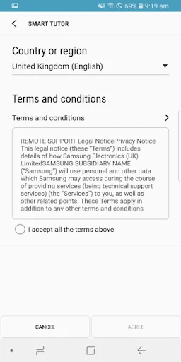 Smart Tutor para Samsung: Soporte Técnico Remoto y Seguro - Screenshot 2