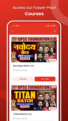 Descargar EDU TERIA APK: La Solución Integral para Exámenes PSC - Screenshot 3