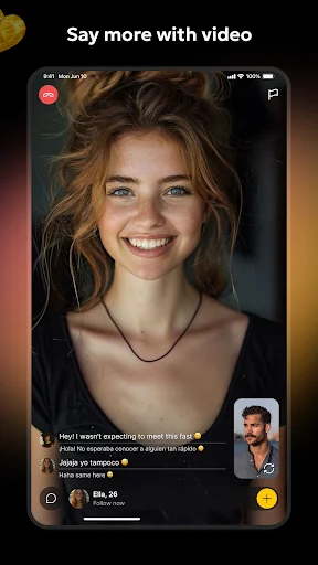 Descargar Lola: Video Chat en Vivo 1v1 – Conoce Gente Real Ahora - Screenshot 16