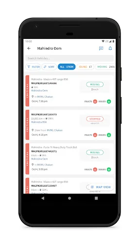 Descarga Mahindra iMAXX: Gestión Eficiente de Flotas Digitalmente - Screenshot 2