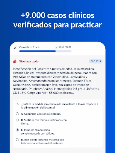 Descarga Gliamediq: Simulador ENARM – Estudia y Especialízate - Screenshot 10