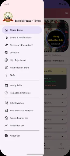 Descargar Barelvi Prayer Times – Horarios de Oración Precisos - Screenshot 3