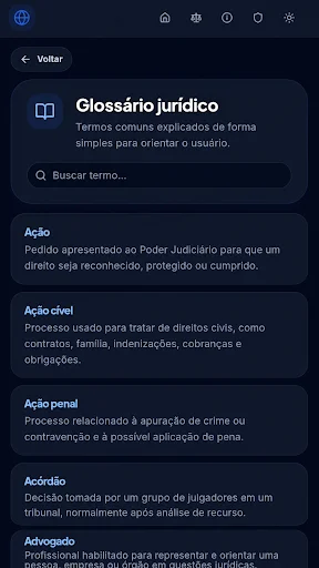 Descargar ProcessoBR: Guía de Procesos – Accesos Directos Gratis - Screenshot 4