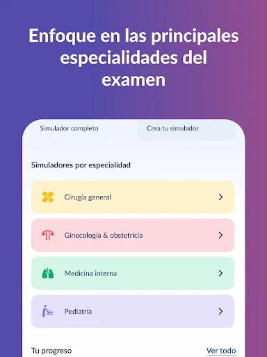 Descarga Gliamediq: Simulador ENARM – Estudia y Especialízate - Screenshot 13