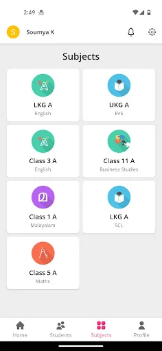 Descargar BHARATIYA VIDYA BHAVAN – App de Gestión Escolar SACTIN - Screenshot 1