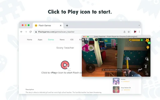 Flash Player – Reproductor SWF para Chrome | Ejecuta Flash Gratis - Screenshot 3