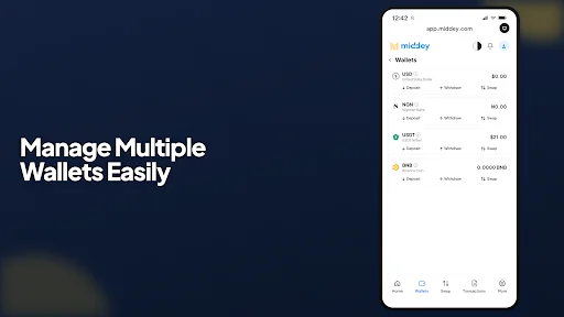 Descarga Middey: Tu Billetera Crypto y Finanzas Todo en Uno - Screenshot 22