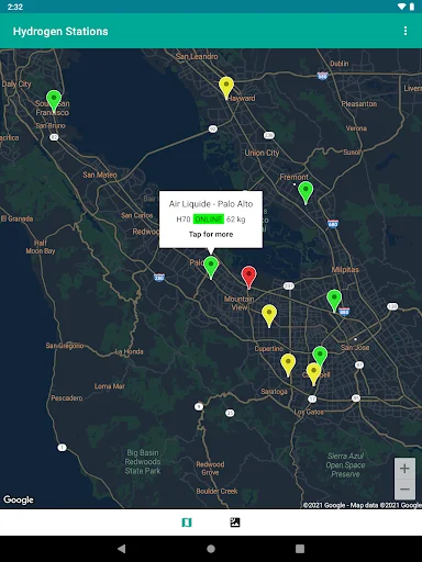 Hydrogen Stations USA: Localizador de Hidrógeno para tu Vehículo - Screenshot 18