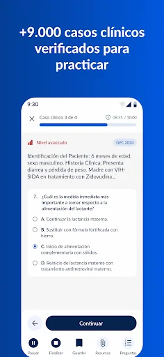 Descarga Gliamediq: Simulador ENARM – Estudia y Especialízate - Screenshot 2