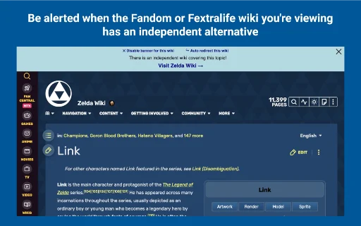 Indie Wiki Buddy: Descubre Wikis Independientes y Sin Anuncios - Screenshot 2