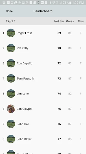 Descarga EZ Golf League – Gestión Profesional de Golf Gratis - Screenshot 2