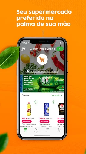 Descarga Supermercado Santana: Haz tus compras a domicilio fácil - Screenshot 1