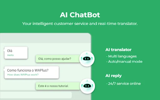 WAPlus CRM: El Mejor CRM de WhatsApp con IA para Ventas - Screenshot 4