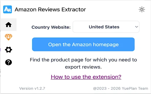 Amazon Reviews Extractor: Descarga Reseñas a CSV Gratis - Screenshot 1