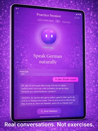 Descarga IntoDeutsch: Deja de estudiar y empieza a hablar alemán - Screenshot 8